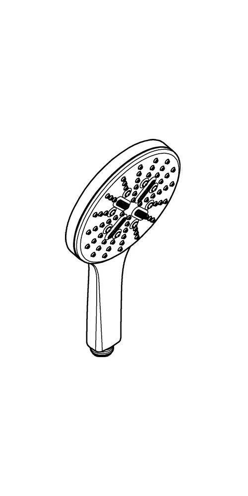 GROHE Handbrause Rainshower SmartActive chr chrom