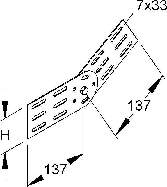 Niedax Gelenk RGV 85