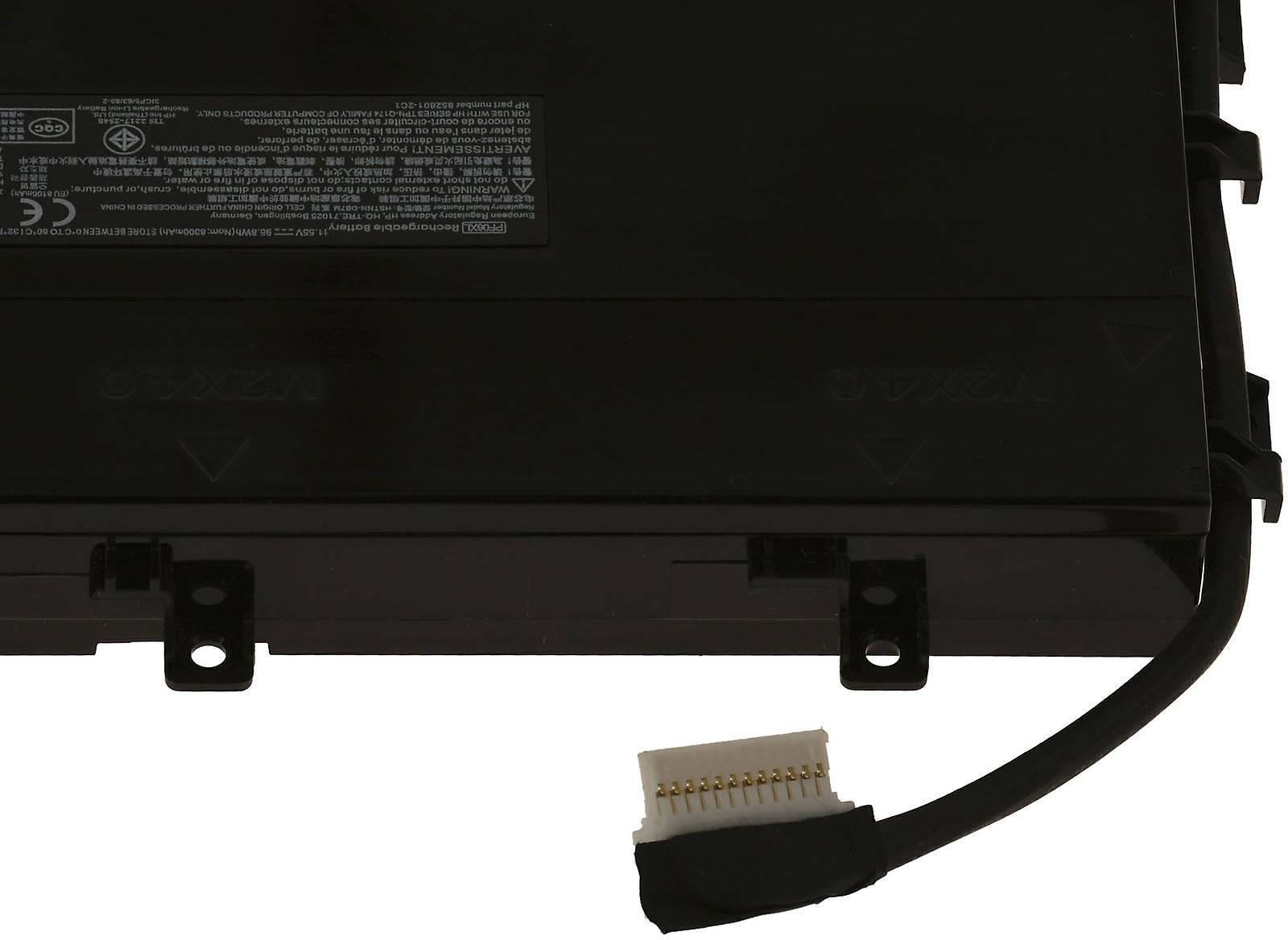 Powery Akku kompatibel mit HP Typ 853294-855, 11,55V, Li-Polymer