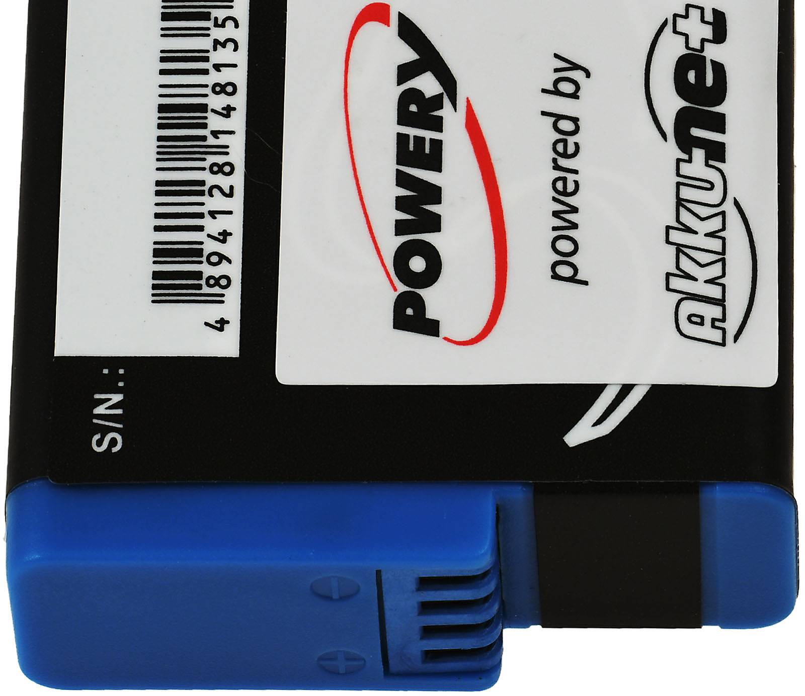 Powery Akku passend für Action Cam, Camera GoPro Hero 5 Black ,Hero 6 Black, Hero 7 Black, Typ SPJB1B u.a., 3,85V, Li-I