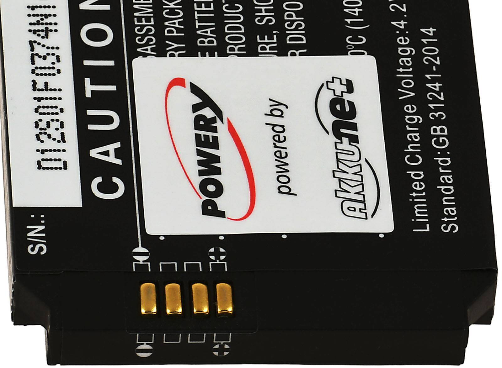 Powery Akku für wireless IP-Telefon Cisco CP-BATT-7925G-STD, 3,7V, Li-Ion
