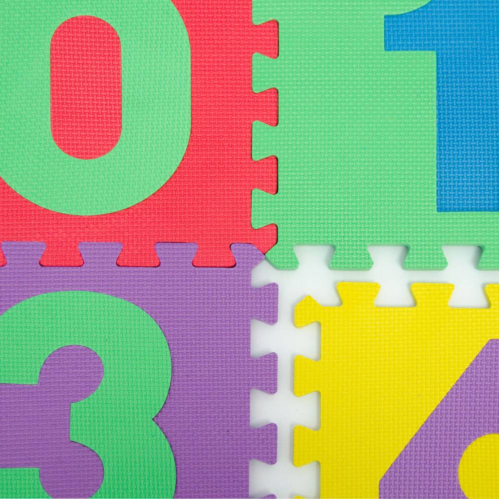 Baby Puzzlematte Kinder Spielmatte EVA Krabbelmatte Babymatte Bodenmatte Zahlen