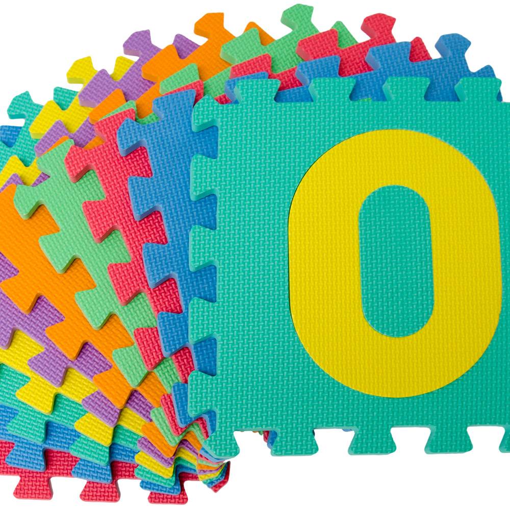 Baby Puzzlematte Kinder Spielmatte EVA Krabbelmatte Babymatte Bodenmatte Zahlen