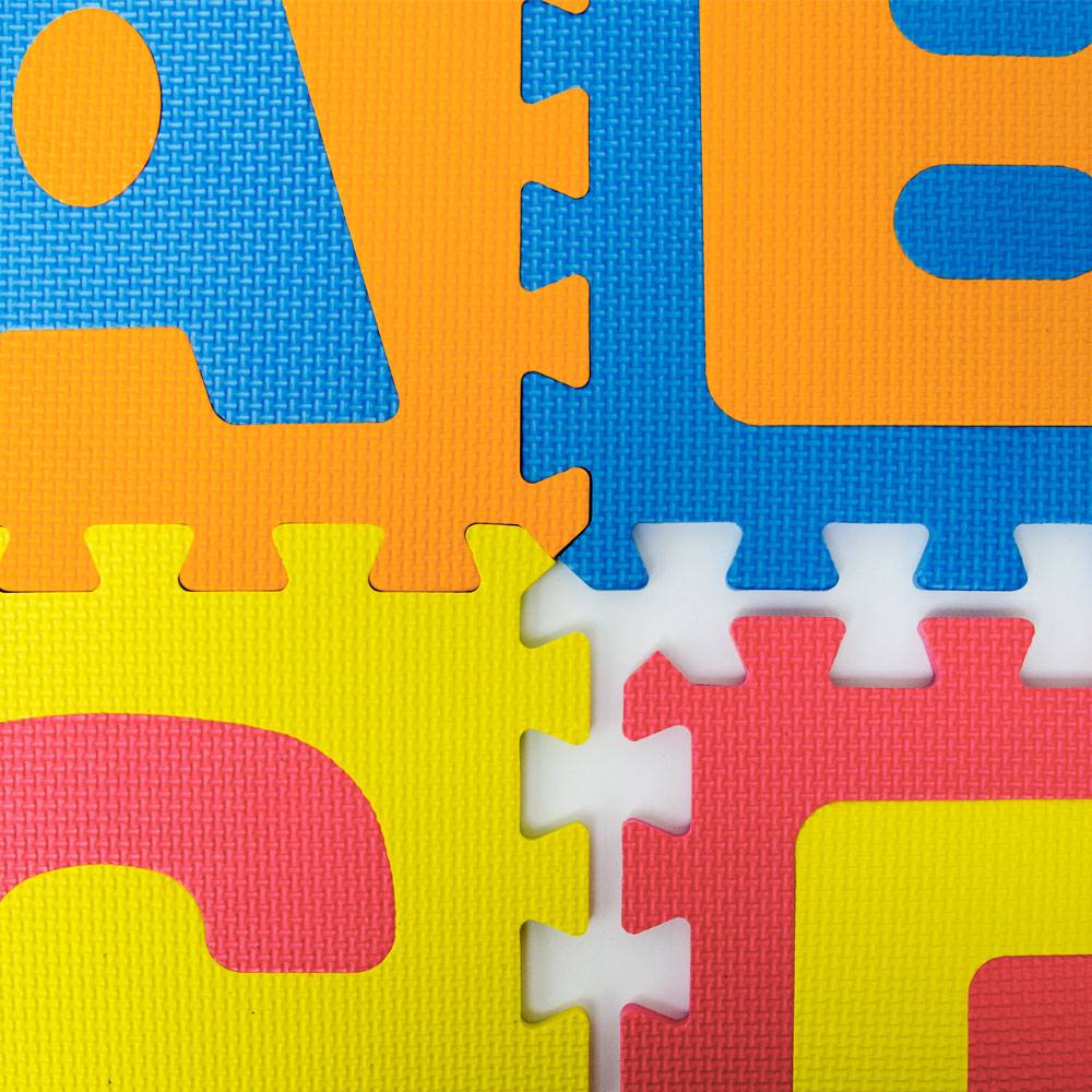 Baby Puzzlematte Bodenmatte Kinder Matte ABC Spielmatte Krabbelmatte Alphabet