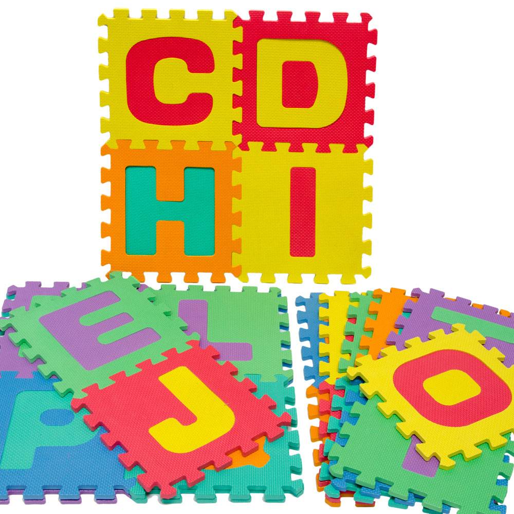 Baby Puzzlematte Bodenmatte Kinder Matte ABC Spielmatte Krabbelmatte Alphabet