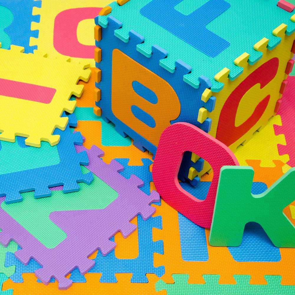 Baby Puzzlematte Bodenmatte Kinder Matte ABC Spielmatte Krabbelmatte Alphabet