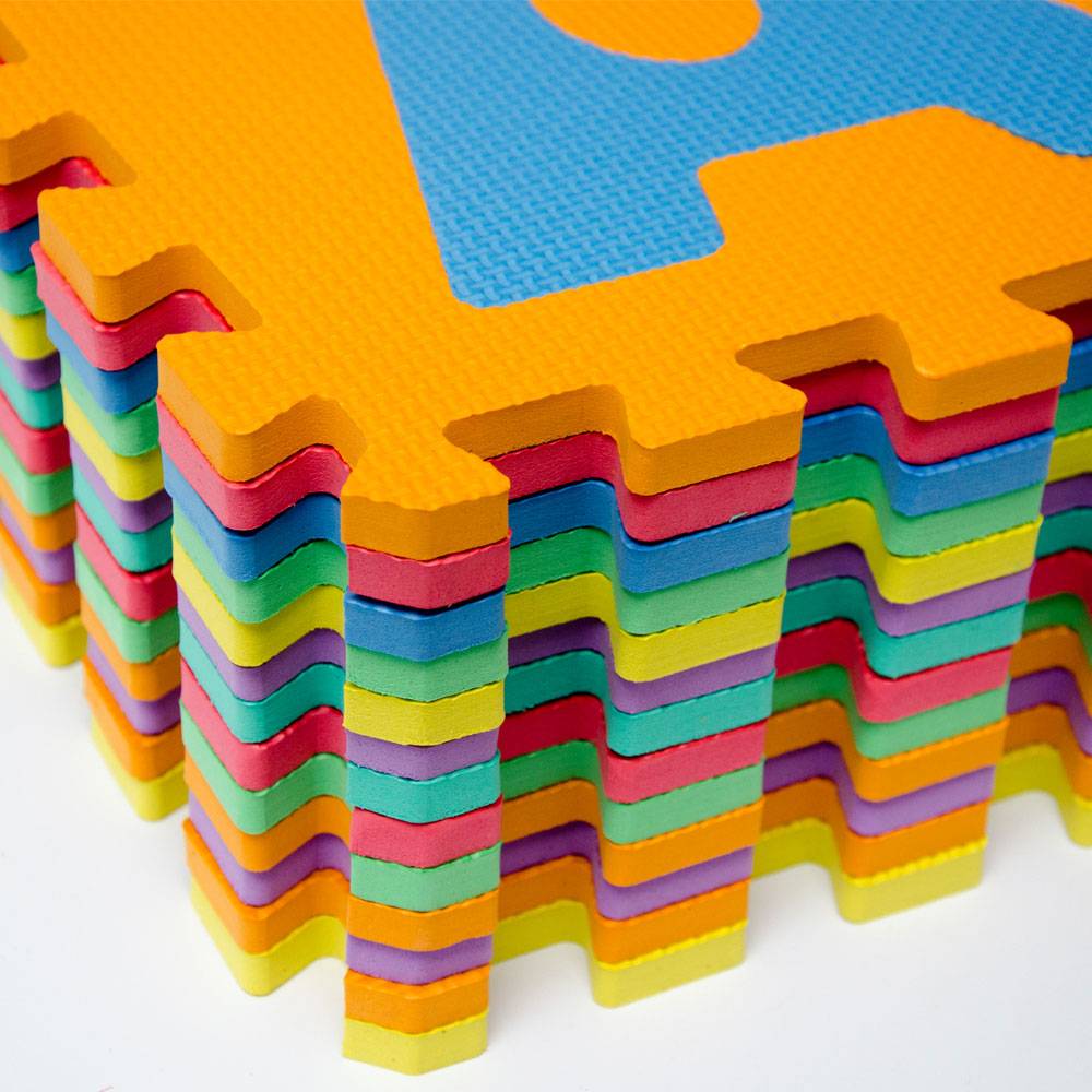 Baby Puzzlematte Bodenmatte Kinder Matte ABC Spielmatte Krabbelmatte Alphabet