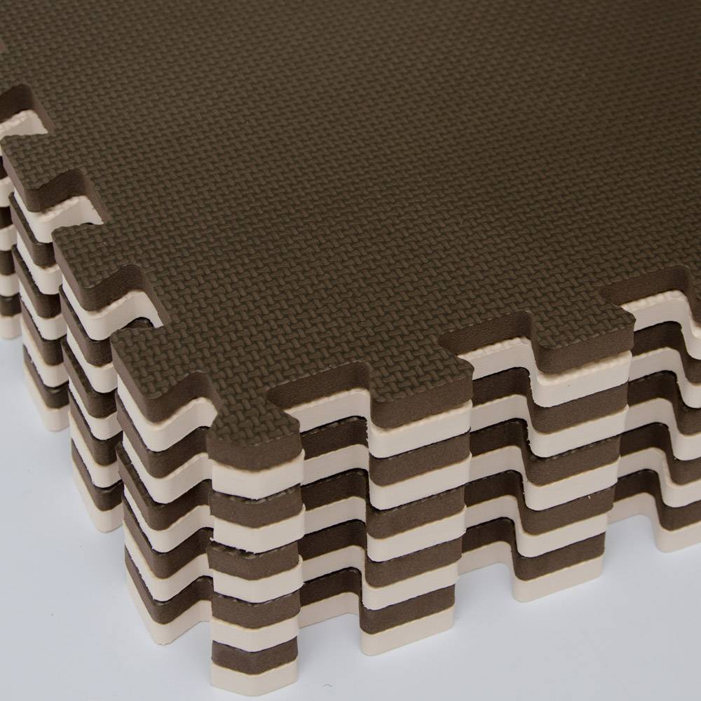 9 Teile Baby Kinder Puzzlematte ab Null - 30x30 Puzzle Spielmatte Krabbelmatte