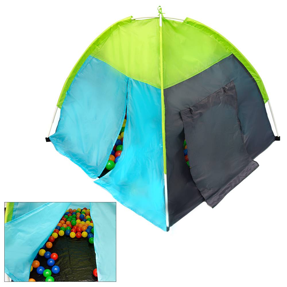 Spielzelt Bällebad Zelt Pocahontas mit Tunnel und Wigwam