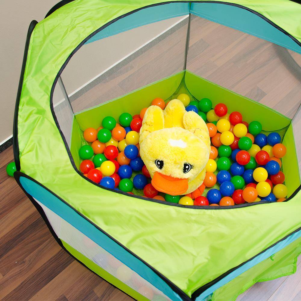 Spielzelt Kinderzelt Pop-Up-Zelt Eliot Bällebad Zelt für Drinnen und Draußen Kinderspielzelt inkl. Aufbewahrungstasche