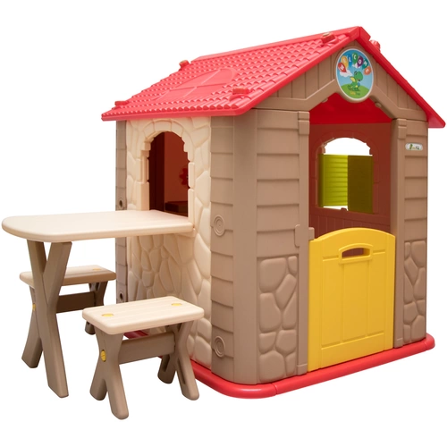 Kinder Spielhaus ab 1 - Garten Kinderhaus mit Tisch - Indoor Kinderspielhaus Kinder Spielhaus ab 1 - Garten Kinderhaus mit Tisch - Indoor Kinderspielhaus