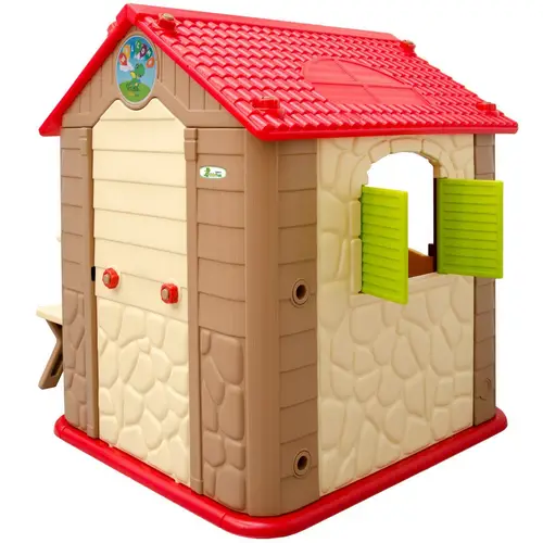 Kinder Spielhaus ab 1 - Garten Kinderhaus mit Tisch - Indoor Kinderspielhaus Kinder Spielhaus ab 1 - Garten Kinderhaus mit Tisch - Indoor Kinderspielhaus