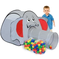 Spielset Kinderspielzelt Jumbo inkl. 200 Bällebadbällen | Spielzelt Spielhaus für Jungen und Mädchen | Kinder-Bällebad-Zelt mit Spielbällen | in Spielset Kinderspielzelt Jumbo inkl. 200 Bällebadbällen | Spielzelt Spielhaus für Jungen und Mädchen | Kinder-Bällebad-Zelt mit Spielbällen | in