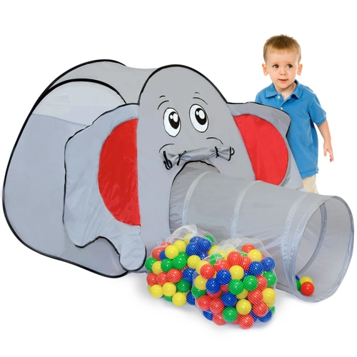 Spielset Kinderspielzelt Jumbo inkl. 200 Bällebadbällen | Spielzelt Spielhaus für Jungen und Mädchen | Kinder-Bällebad-Zelt mit Spielbällen | in Spielset Kinderspielzelt Jumbo inkl. 200 Bällebadbällen | Spielzelt Spielhaus für Jungen und Mädchen | Kinder-Bällebad-Zelt mit Spielbällen | in