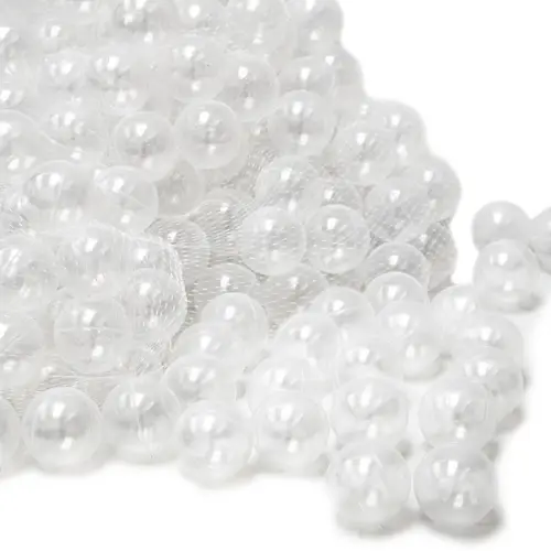 50 Bälle für Bällebad 5,5cm Babybälle Plastikbälle Baby Spielbälle Transparent 50 Bälle für Bällebad 5,5cm Babybälle Plastikbälle Baby Spielbälle Transparent