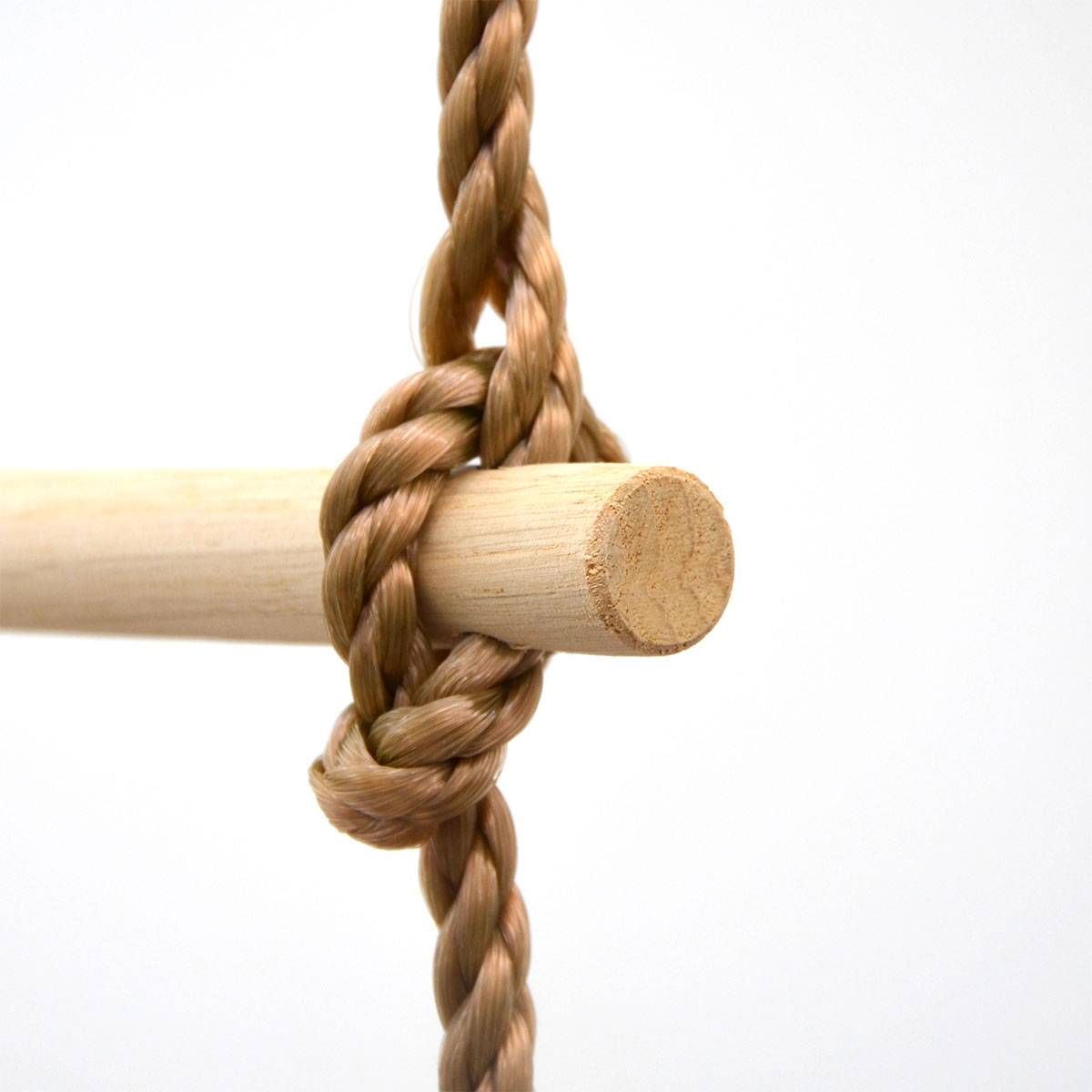 Kinder Strickleiter 188x30 Outdoor Kinderleiter Kletterleiter Hängeleiter Natur