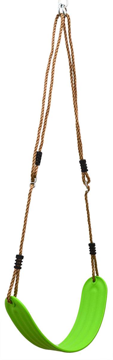 Elastische Brettschaukel 67x14cm Kinderschaukel Schaukel-Brett Schaukelsitz Grün