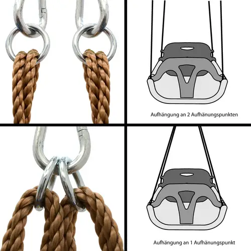 3-in-1 Kinderschaukel Baby Garten Schaukel 40x43x33cm Indoor Outdoor 3-in-1 Kinderschaukel Baby Garten Schaukel 40x43x33cm Indoor Outdoor