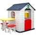 Kinder Spielhaus ab 1 - Garten Kinderhaus mit Tisch - Kinderspielhaus Kunststoff Kinder Spielhaus ab 1 - Garten Kinderhaus mit Tisch - Kinderspielhaus Kunststoff