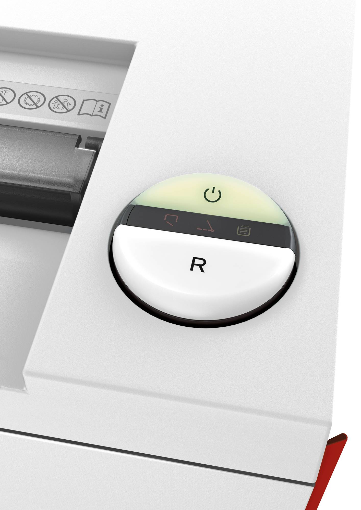 Schreibtisch-Aktenvernichter IDEAL 2445 CC mit automatischem Öler Partikelschnitt 2 x 15 mm