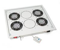 Triton - Rack-Lüftereinsatz - mit 4 Lüfter, Thermostat