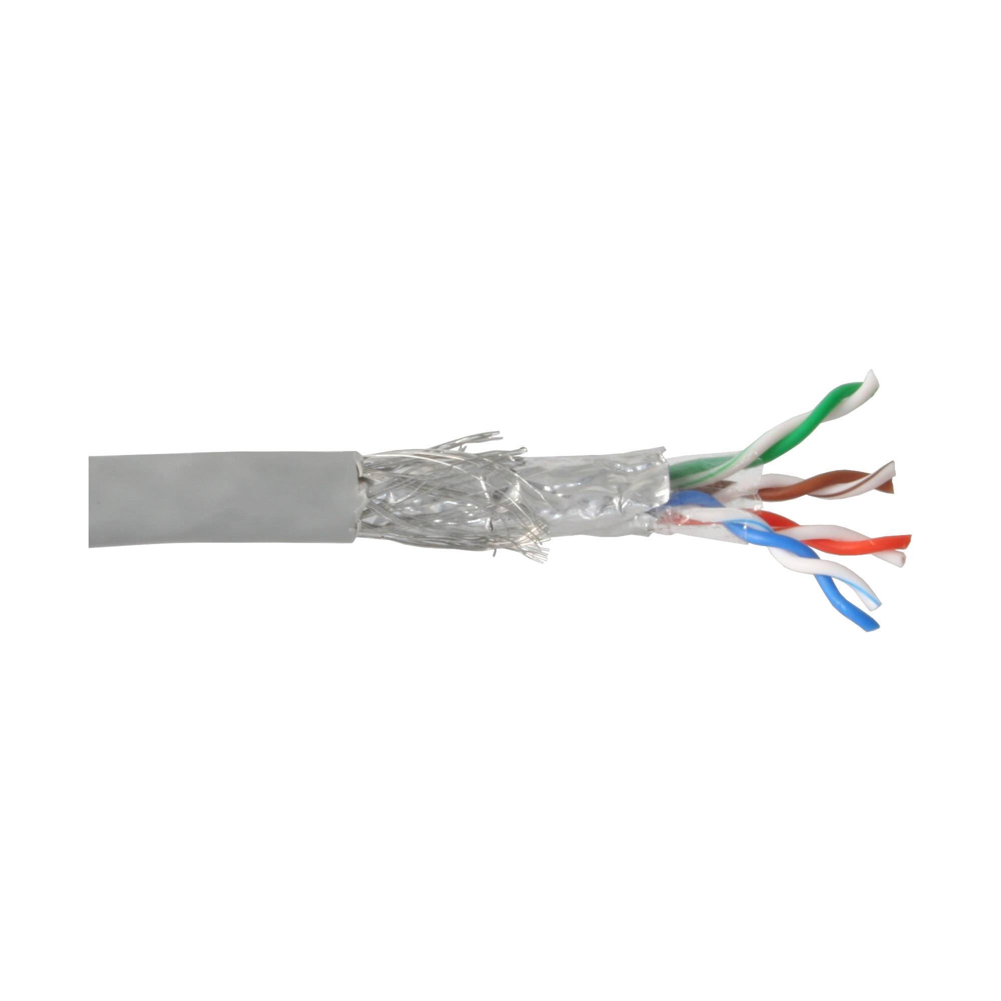 INLINE - Verlegekabel - SF/UTP - Cat.5e - AWG24 CCA - PVC - 100m