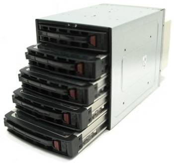 Supermicro CSE-M35TQ - Gehäuse für Speicherlaufwerke mit Lüfter - 3.5" (8.9 cm)