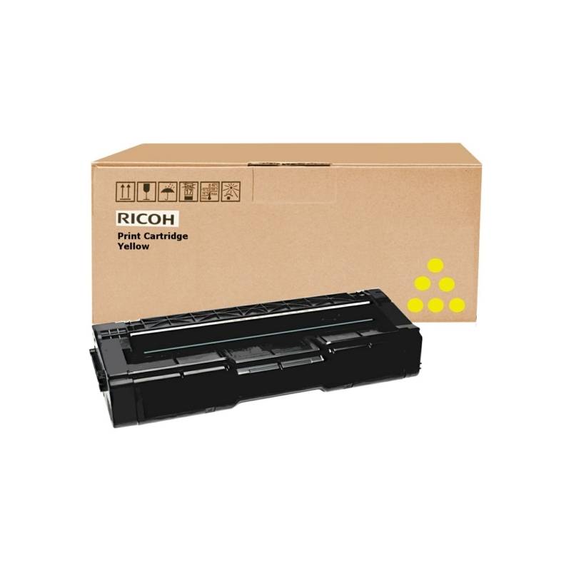 RICOH Toner für RICOH Laserdrucker Aficio SP C231SF, gelb