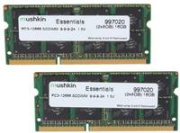 Mushkin Essentials - DDR3 - kit - 16 GB: 2 x 8 GB - SO DIMM 204-PIN - 1333 MHz /