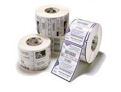Zebra Z-Perform 1000T - Permanenter Acrylklebstoff - unbeschichtet - perforiert - 102 x 152 mm 6400 Etikett(en) (4 Rolle