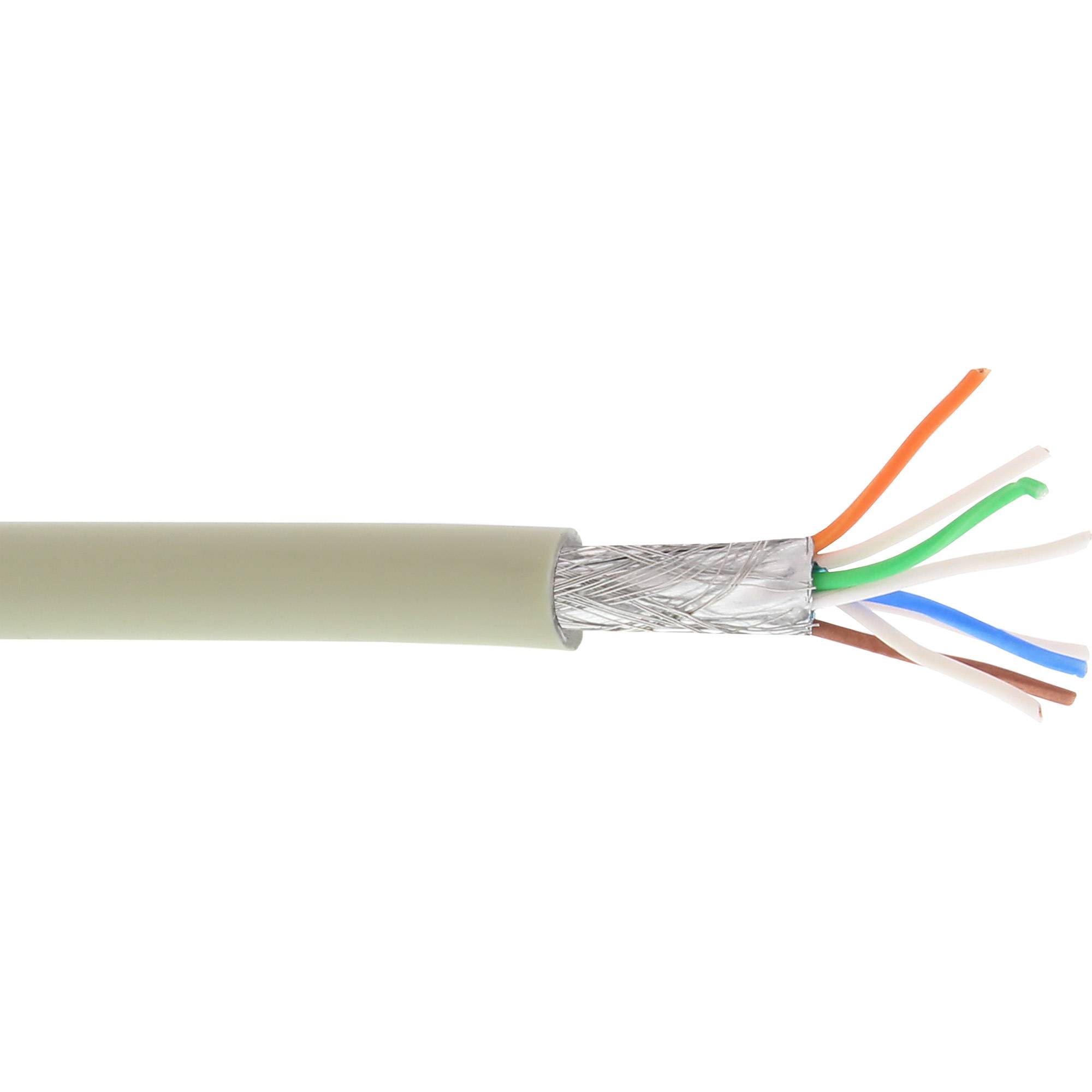 InLine - Bulkkabel - 100 m - SFTP, PiMF - CAT 6a