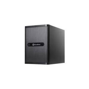 SilverStone Case Storage DS380 - USFF - DTX - ohne Netzteil (SFX12V) - Schwarz -