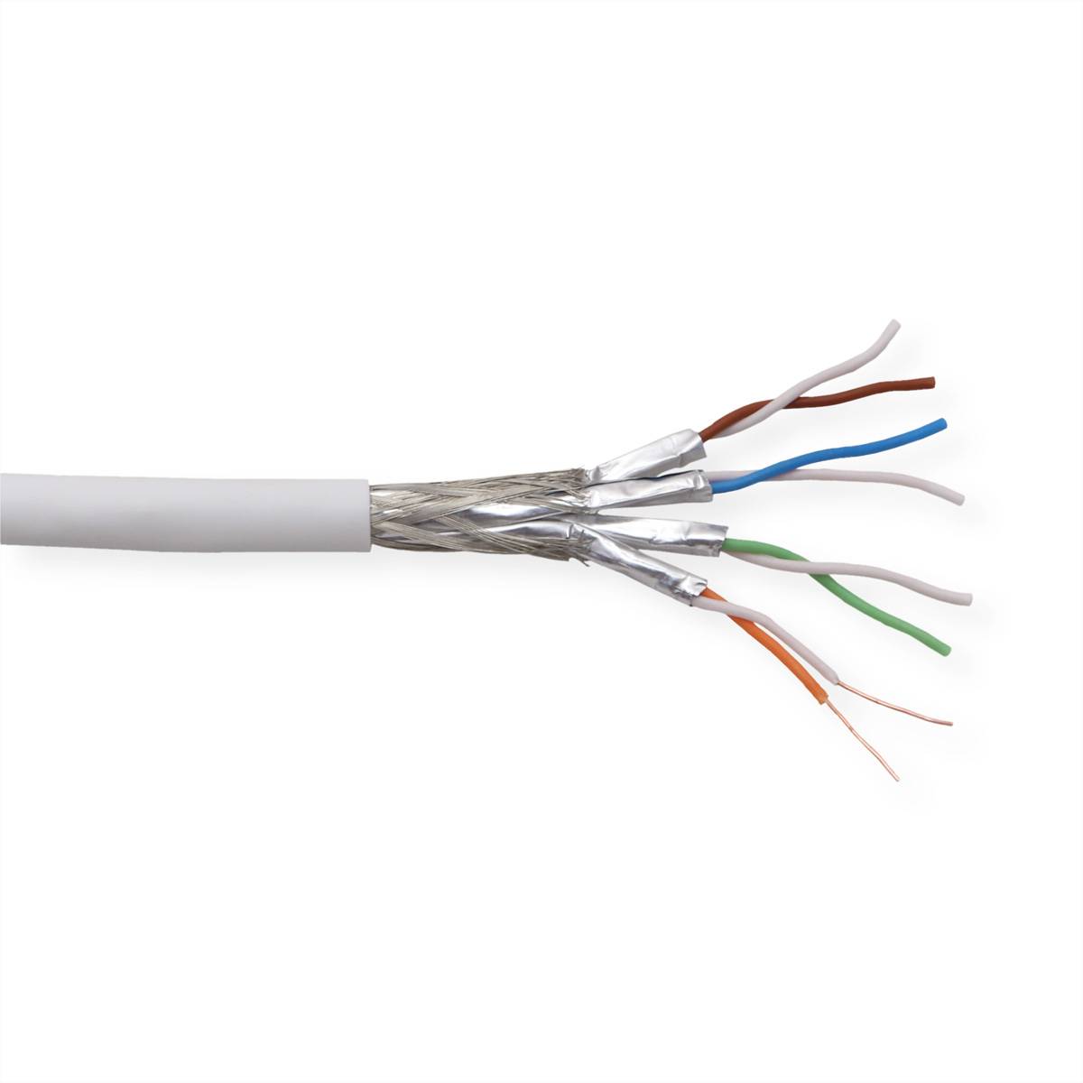 DRAKA UC HOME Cat.7 SS26 S/FTP 4P LSHF weiß, 100m-Ring