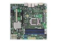 SUPERMICRO X11SAE-M - Motherboard - micro ATX - LGA1151 Socket - C236 - USB 3.0, USB 3.1 - 2 x Gigabit LAN - Onboard-Grafik (CPU erforderlich)