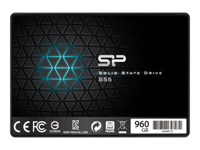 SILICON POWER Slim S55 - 960 GB SSD - intern - 2.5" (6.4 cm)