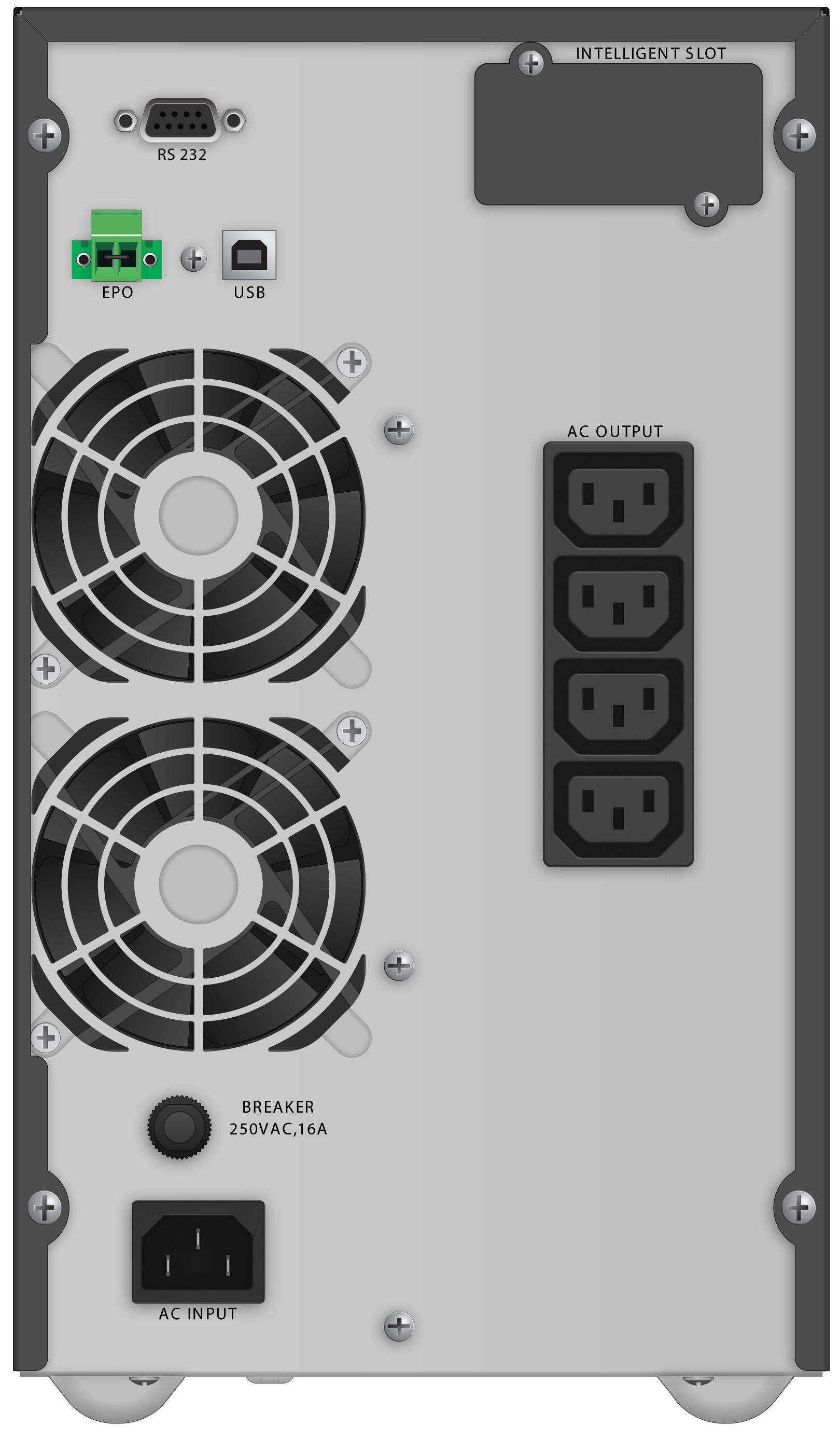 BLUEWALKER - PowerWalker VFI 2000 TG - USV - 1800 Watt - 2000 VA 9 Ah