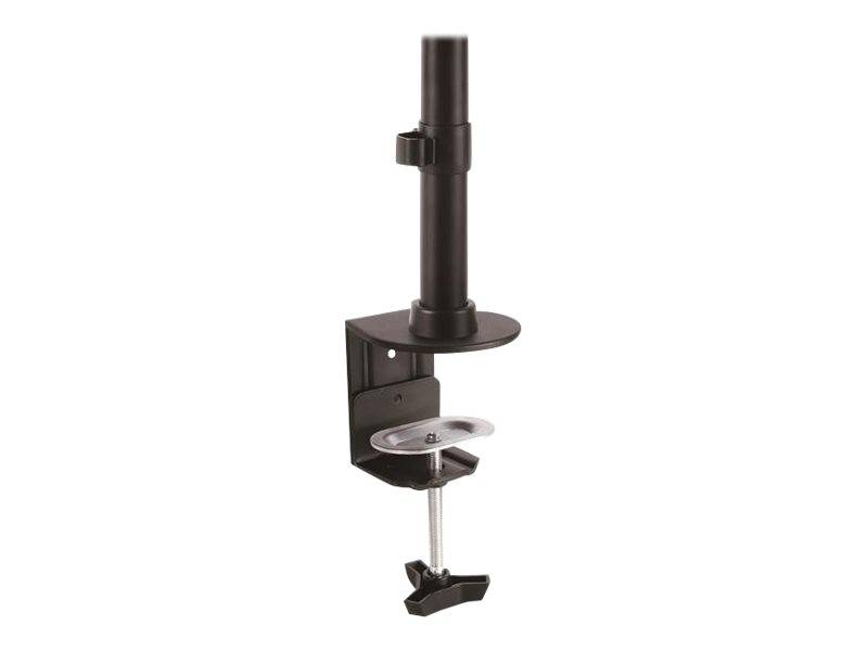 StarTech.com Vertical Desk Mount Dual Monitor Arm - For Monitors 13"" to 27"" - Adjustable - Desk Clamp / Grommet-Hole Mou