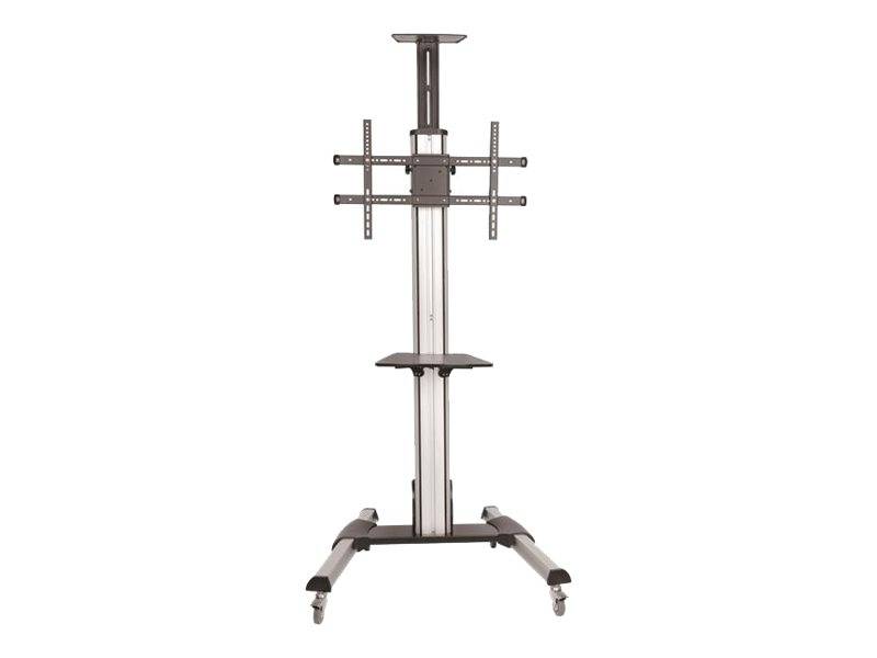 StarTech.com TV-Wagen - für 32"" bis 75"" TVs - Höhenverstellbar - Displaywagen - Fernsehwagen - VESA TV Halterung - Wagen