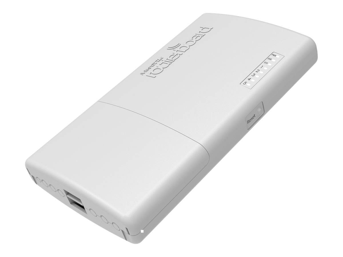 MikroTik RouterBOARD PowerBox Pro - Router - GigE - an DIN-Schiene montierbar
