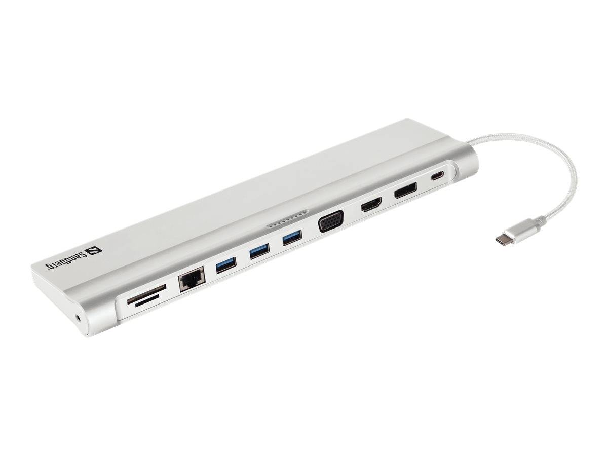 Sandberg USB-C All-in-1 Docking Station - Dockingstation