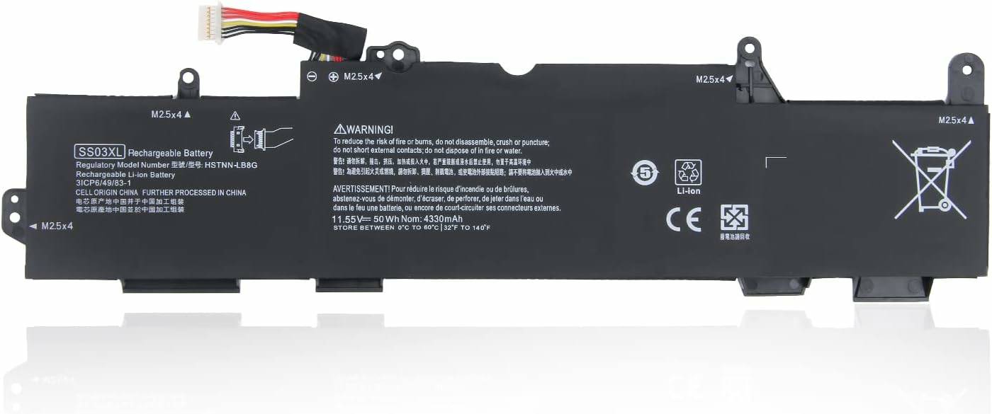 Laptop-Akku - 3 Zellen - 50Wh - 4,33Ah
