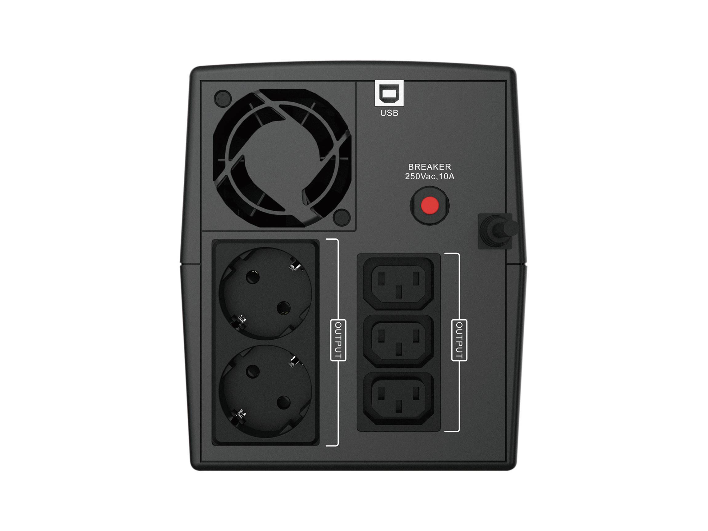 Conceptronic Zeus 03EM - USV - Wechselstrom 220-240 V