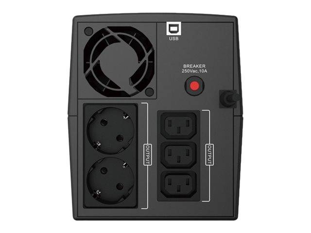 Conceptronic Zeus 03EM - USV - Wechselstrom 220-240 V