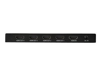 StarTech.com 4 Port HDMI Splitter - 4K 60Hz - 1x4 HDMI Verteiler