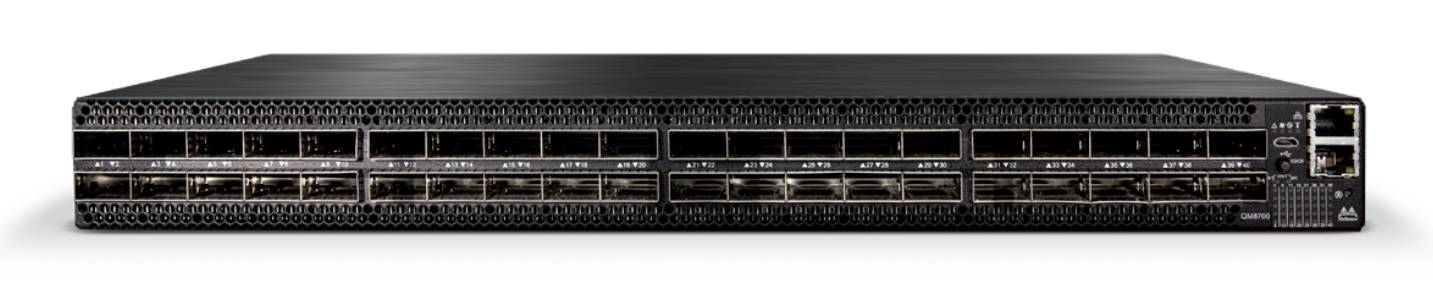 Mellanox Quantum QM8700 - Switch - Smart - 40 x HDR InfiniBand QSFP28