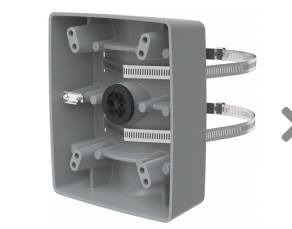 AXIS T91B57 - Stangenbefestigungskit - Innenbereich, Außenbereich