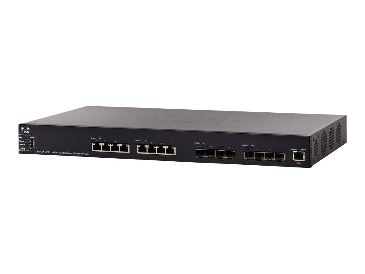 Cisco 550X Series SX550X-16FT - Switch - L3 - managed
