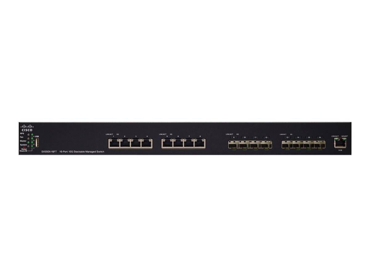 Cisco 550X Series SX550X-16FT - Switch - L3 - managed