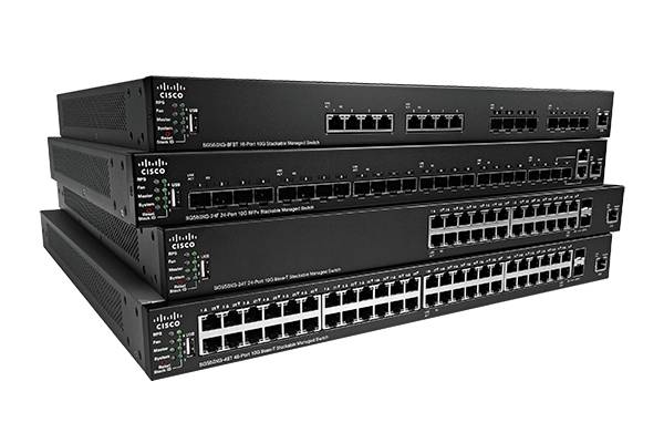 Cisco 550X Series SX550X-24FT - Switch - L3 - managed