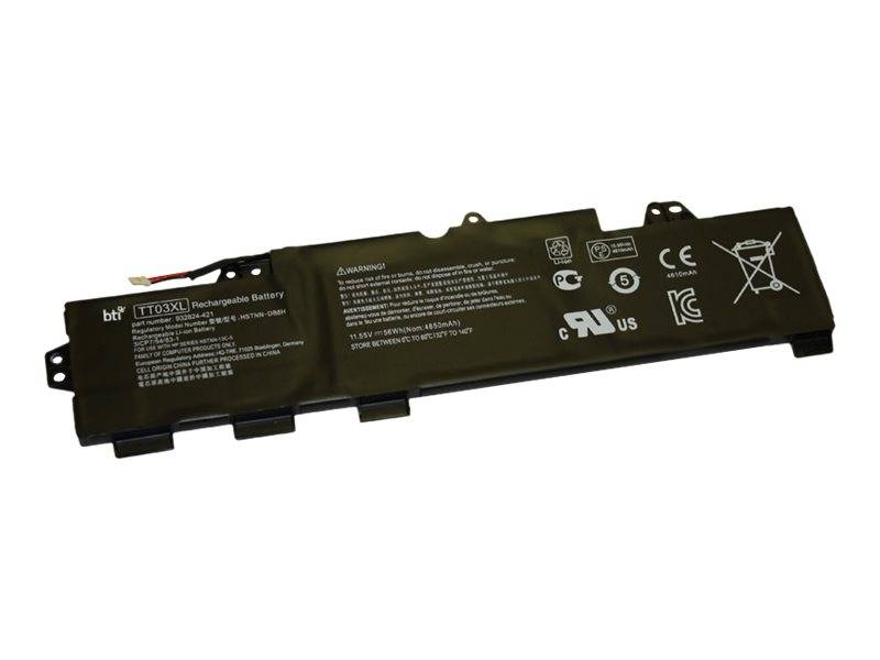 BTI Laptop-Batterie - Lithium-Polymer - 4 Zellen - 4850 mAh